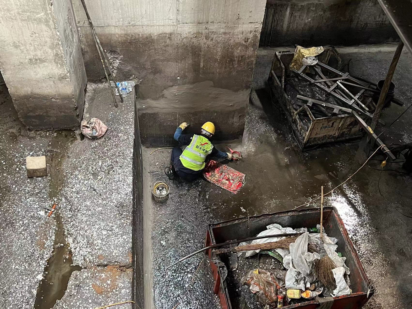 盐城东台基坑渗漏水堵漏